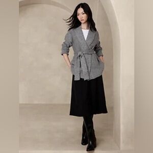 NWT Banana Republic Factory Tie Front Cardigan